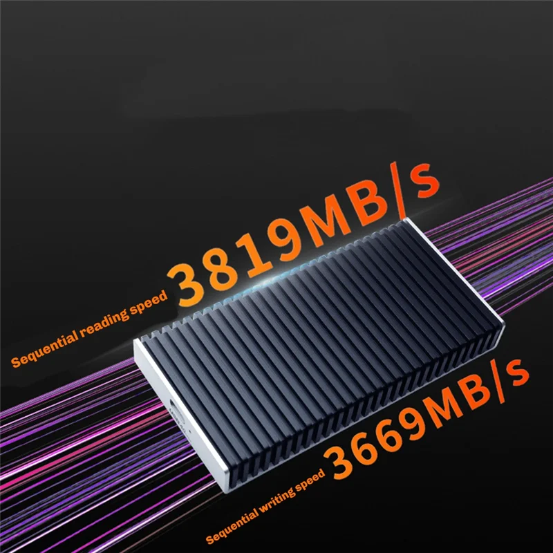 

Nvme 40Gbps USB4/Thunderbolt To Pcie Gen4 X4 SSD Enclosure–For For Windows/Macos/Linux System