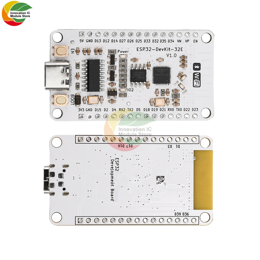 Type-C ESP32-DevKit-32E Core Board Wifi Bluetooth-compatible Dual Core Development Board Module With Built-In Esp32 V3 Chip 4MB