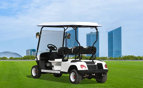 4 Seater Electric Golf Cart 3.5KW Motor 60V Lithium Battery Utility Vehicle for Hotel Community Resort Transportation