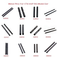 RC 02036 02061 02062 02063 06018 06019 08019 08020 08068 08069 Metal Front/Rear Suspension Arm Pin For 1/10 HSP Car Spare Parts