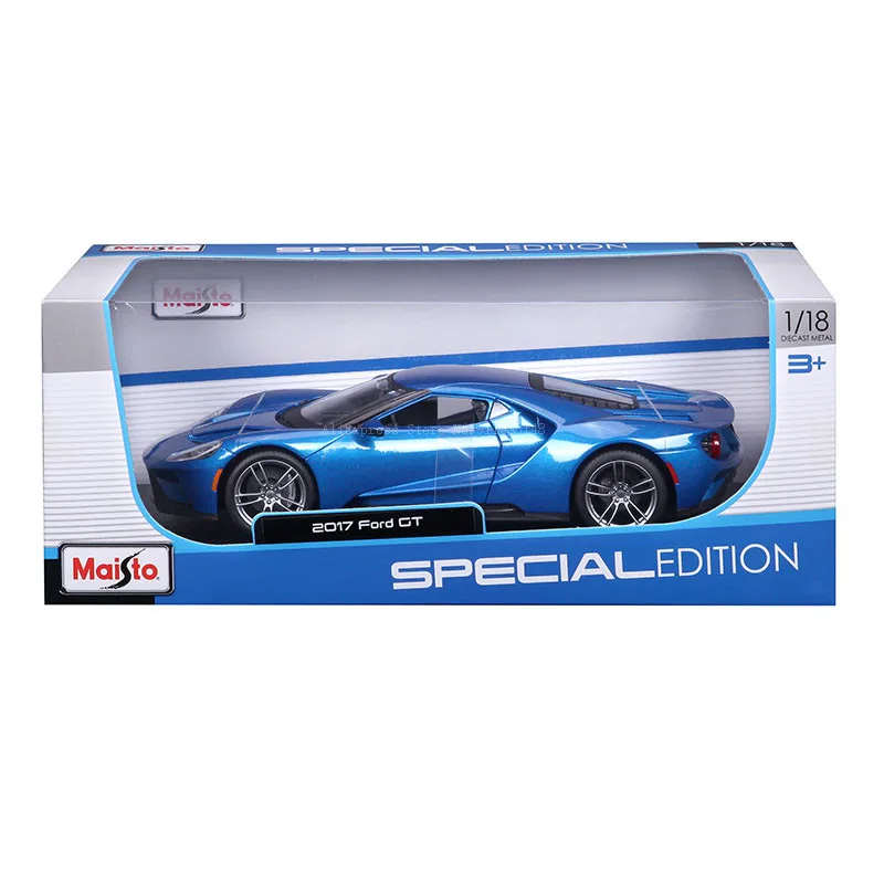 Maisto 1:18 2017 Ford GT supercar Classic Car Alloy Car Model Static Die Casting Model Collection Gift Toy Gift