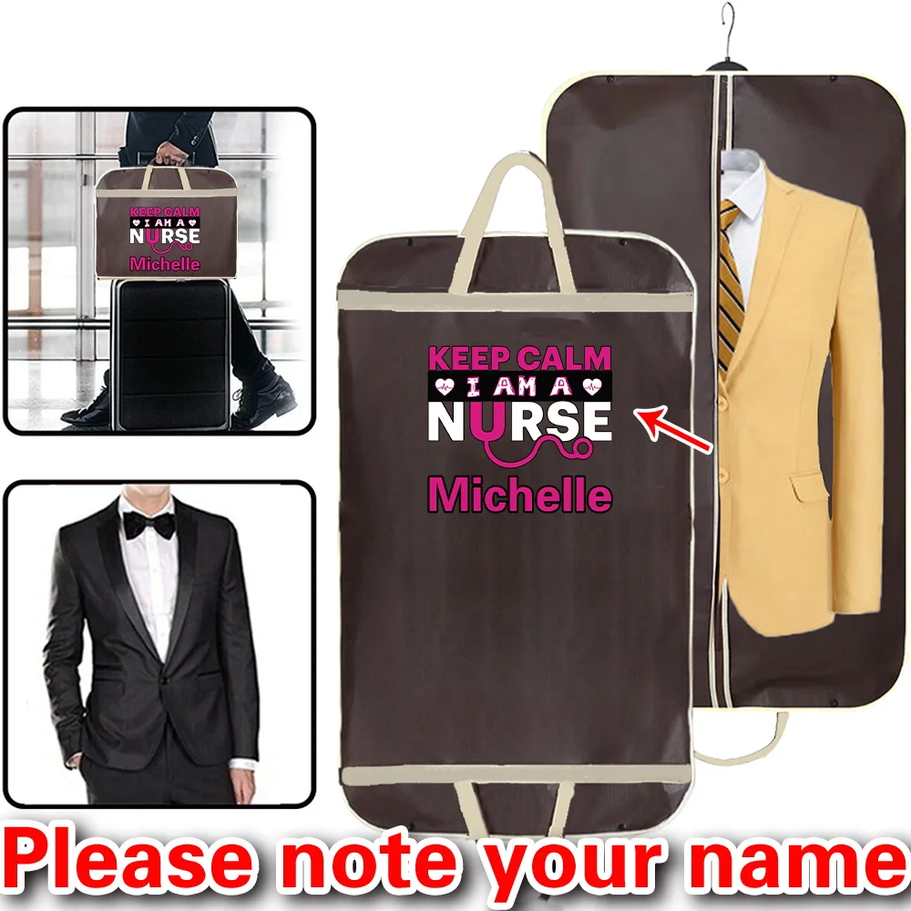 

Personalized Customized Clothing Dust Cover, Zipper Hanger Cover, Waterproof, Coat, Suit, Dress, Clothes Storage Bag
