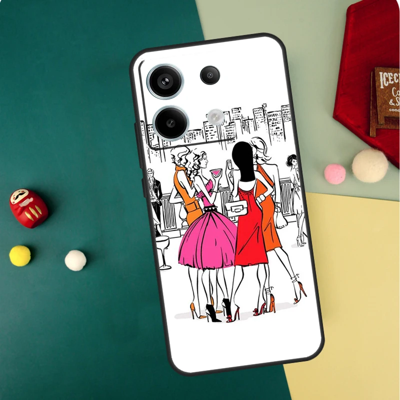 Sex and the City Case For Xiaomi Redmi Note 12 11 10 9 13 Pro Plus 9S 10S 11S 12S Redmi 13C 9C 10C 12C Cover