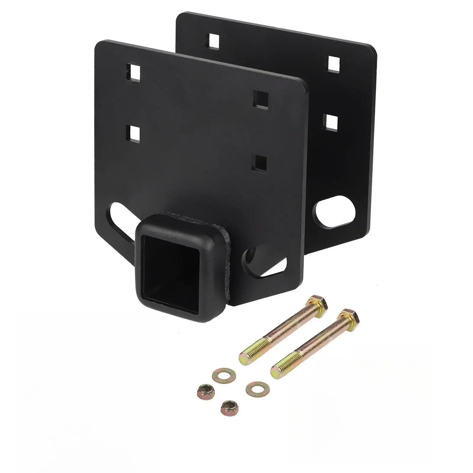 RV Hitch Mount Powder Coated 2-Inch Trailer Hitch Mount Heavy-Duty for Workshops, Road Trips, Campsites