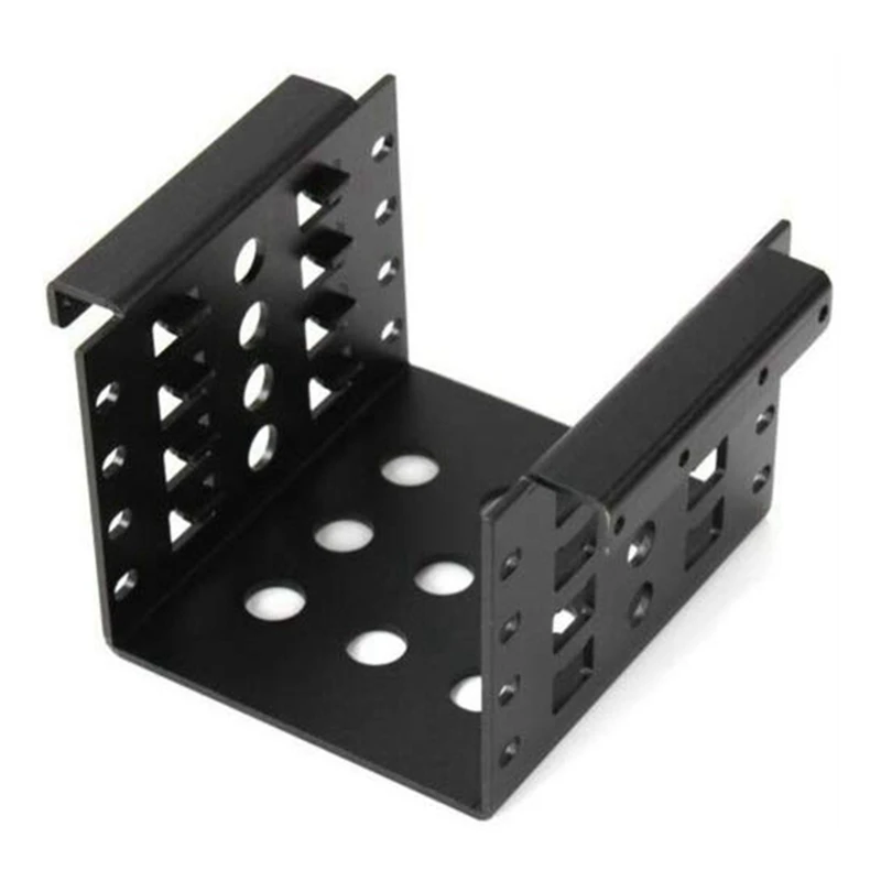 Caliente TTKK 3X 4 bahías 3,5 pulgadas a 2,5 pulgadas disco duro Caddy adaptador de montaje interno soporte móvil de aleación de aluminio