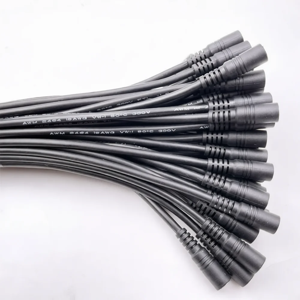 Universal DC Power Cable DC5521 Extension Cord Connector For CCTV Camera LED Strips Router Supply Power Adapter