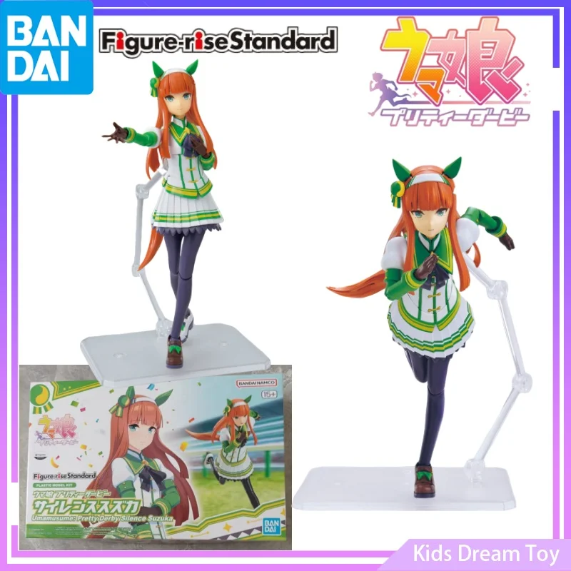 

Оригинальная фигурка Bandai Stock Standard Umamusume: Pretty Derby Anime -Silence Suzuka- Фигурки игрушки Коллекционная модель