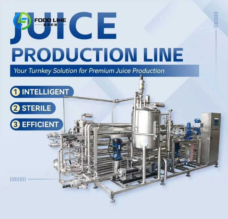 Customized Turnkey Apple Juice Processing Line with Crusher Belt Press Enzyme Treatment Clarification UHT Sterilizer
