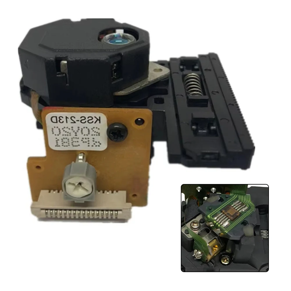 Lente óptica KSS-213D KSS-213F KSS-213 cd vcd montagem unidade de captação lente óptica componentes eletrônicos portátil áudio vídeo parte