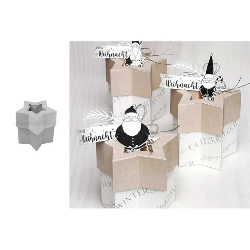 Neue Ankunft Presell Box Stanzformen für DIY Scrapbooking/Fotoalbum Dekorative Prägung DIY Papierkarten