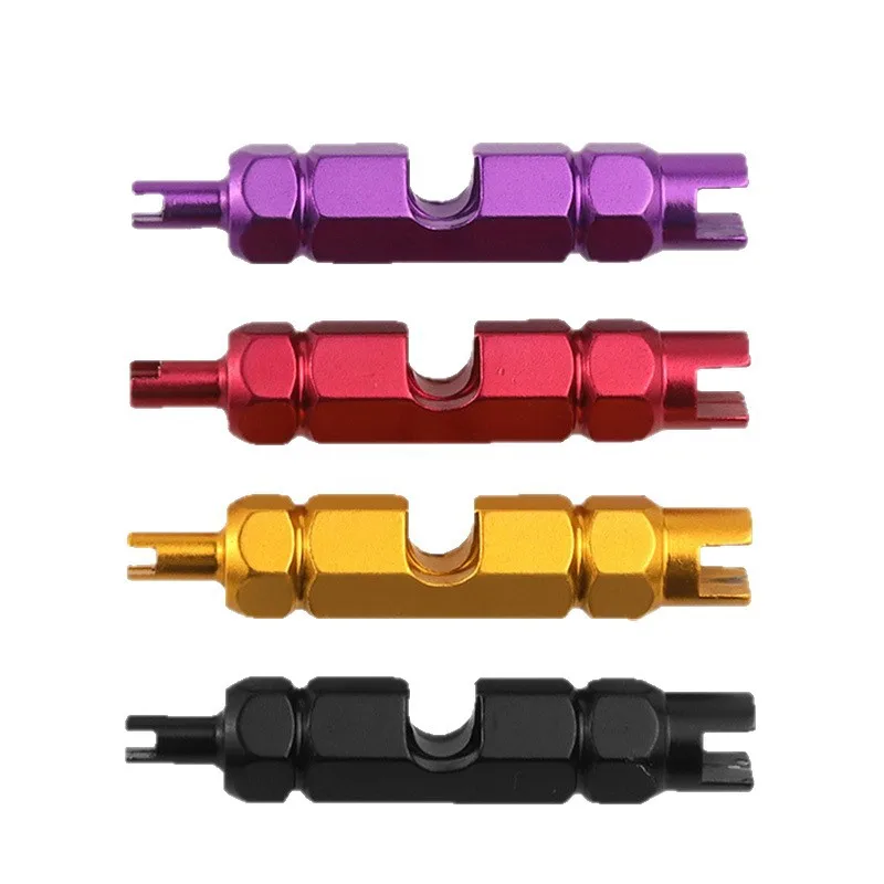Valve core remover, valve wrench multi-purpose, bicycle French nozzle tire tube remover tool