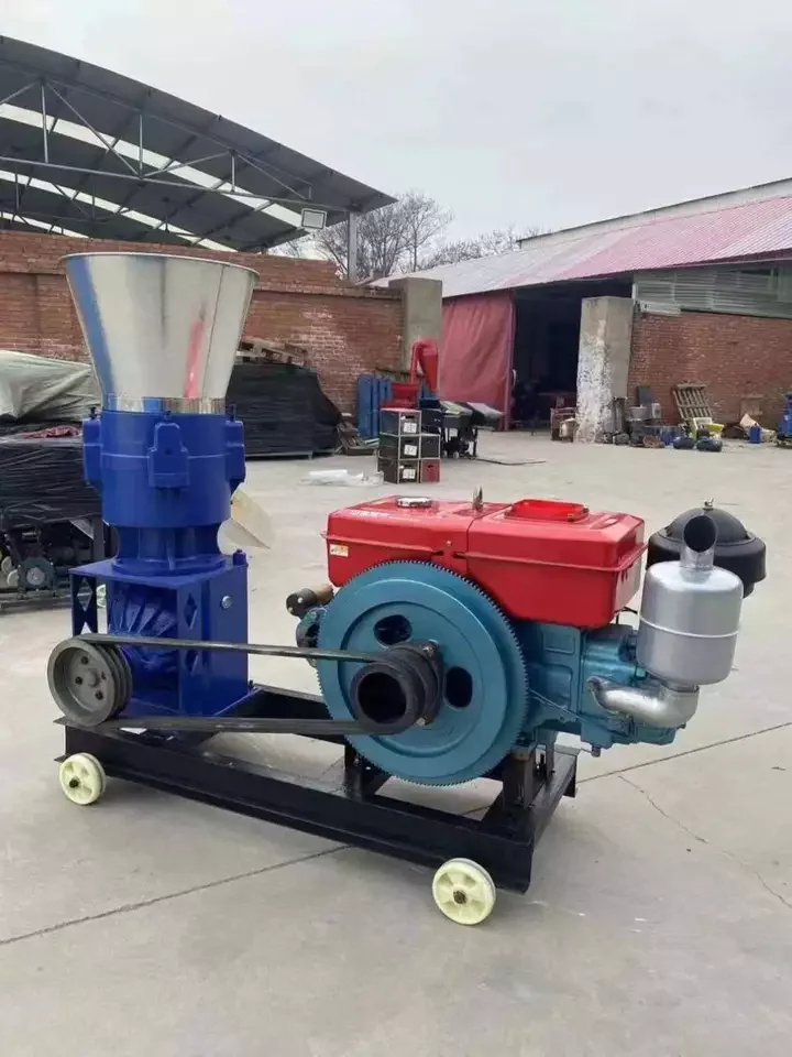 New Arrival Poultry Fish Feed Processing Machines 220v/380v Animal Feed Pellet Machine with Grinding Disc for Sale Motor 1 Set