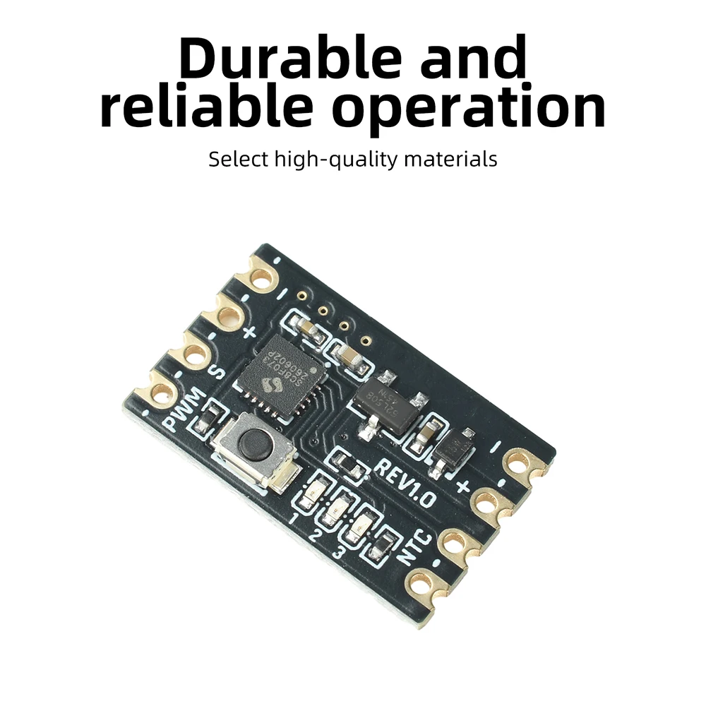 Mini Ultra-Kompakter PWM-Lüfter-Temperaturregler Intelligente Drehzahlregelung für CPU- und Router-Kühlkörper – Detail 8