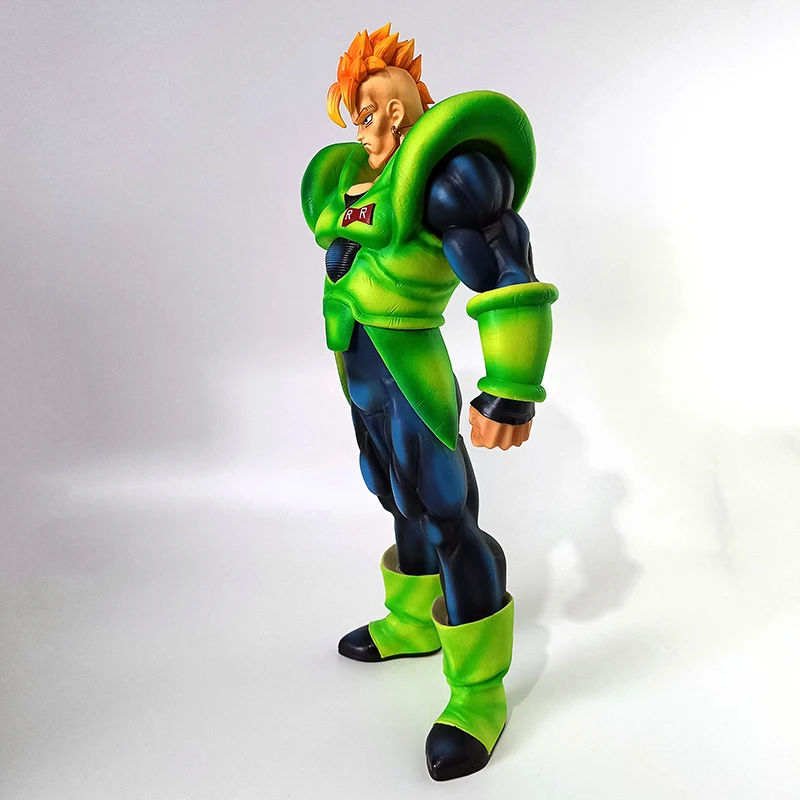 Figurka Anime Dragon Ball Z Android 16 GK, Model Kolekcjonerski z PVC, Figurka Akcji, Ozdoby, Zabawki dla Dzieci, Prezent na Urodziny