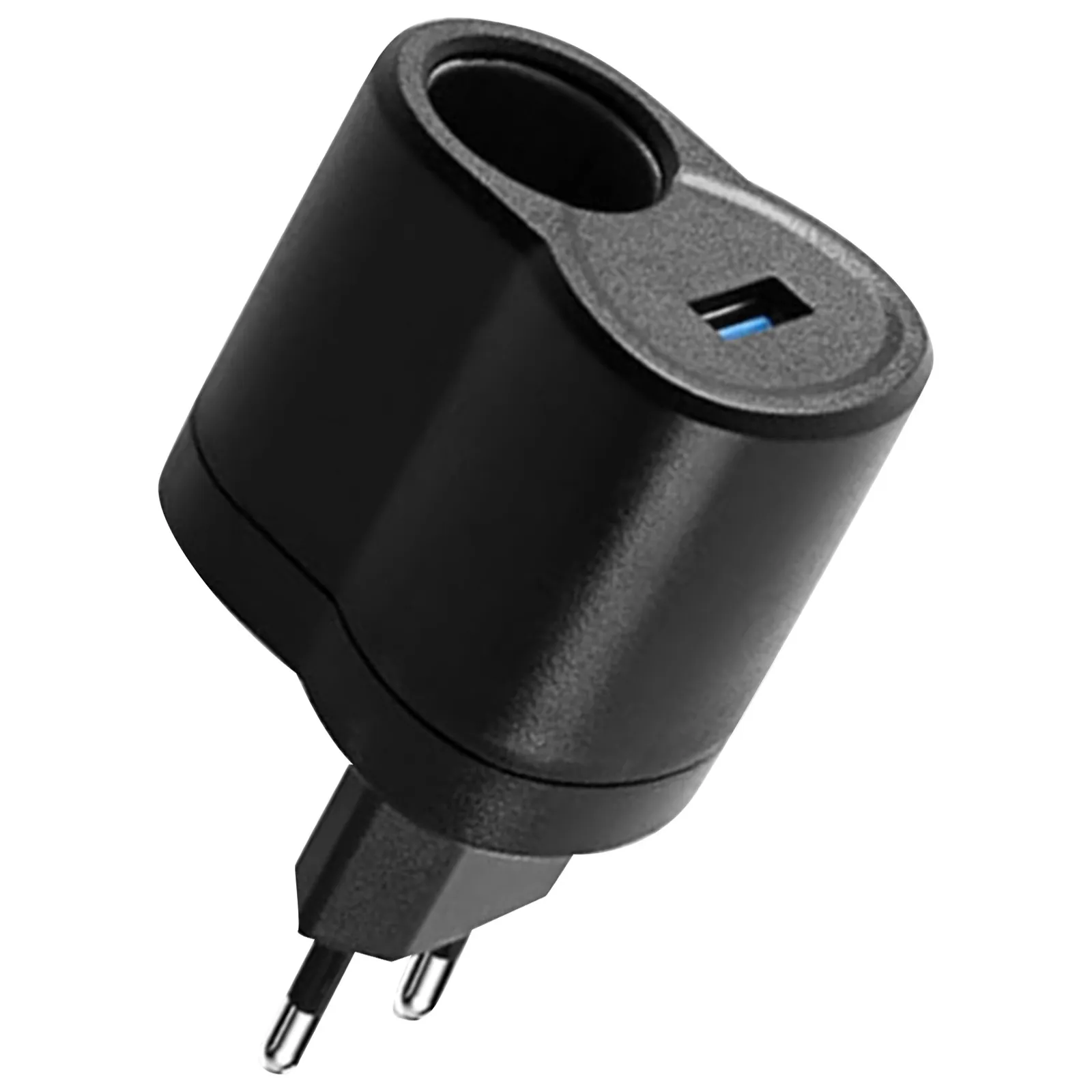 Car Outlet Converter Cigarette Lighter Adapter 220V Ac to 12V Dc USB Car Power Supply Transformer Plug and Play Travel Adapter