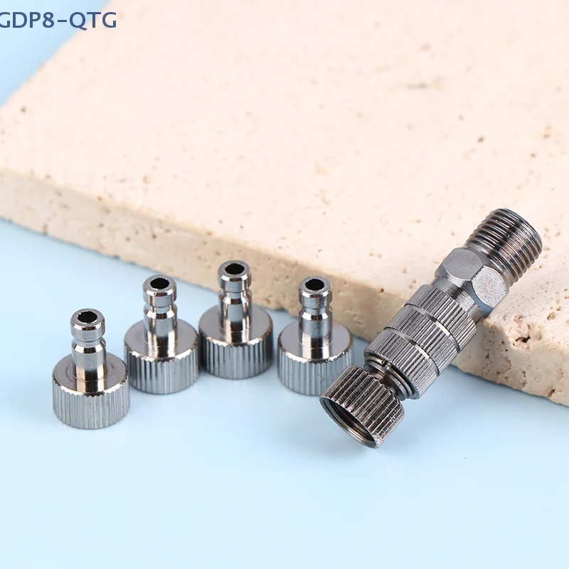 

5 шт. быстроразъемное соединение для аэрографа, быстроразъемный фитинг-адаптер с 5 наружными фитингами, фитинг 1/8 дюйма, детали для шланга для аэрографа