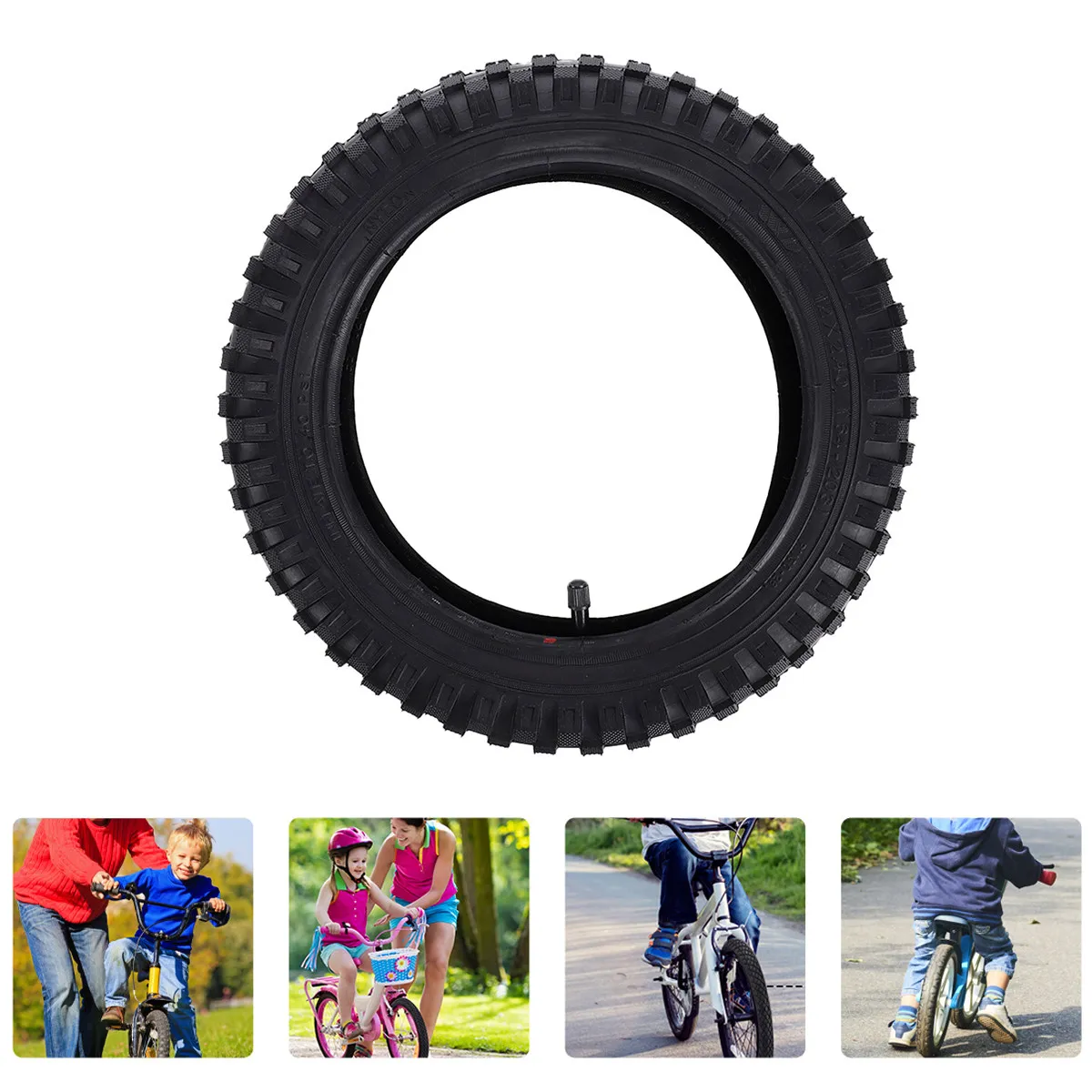 

Tire 26x1.95 High Flexibility Voluminous Casing Excellent Grip Wear Resistant for Mountain Bike Off-Road Trail Bike