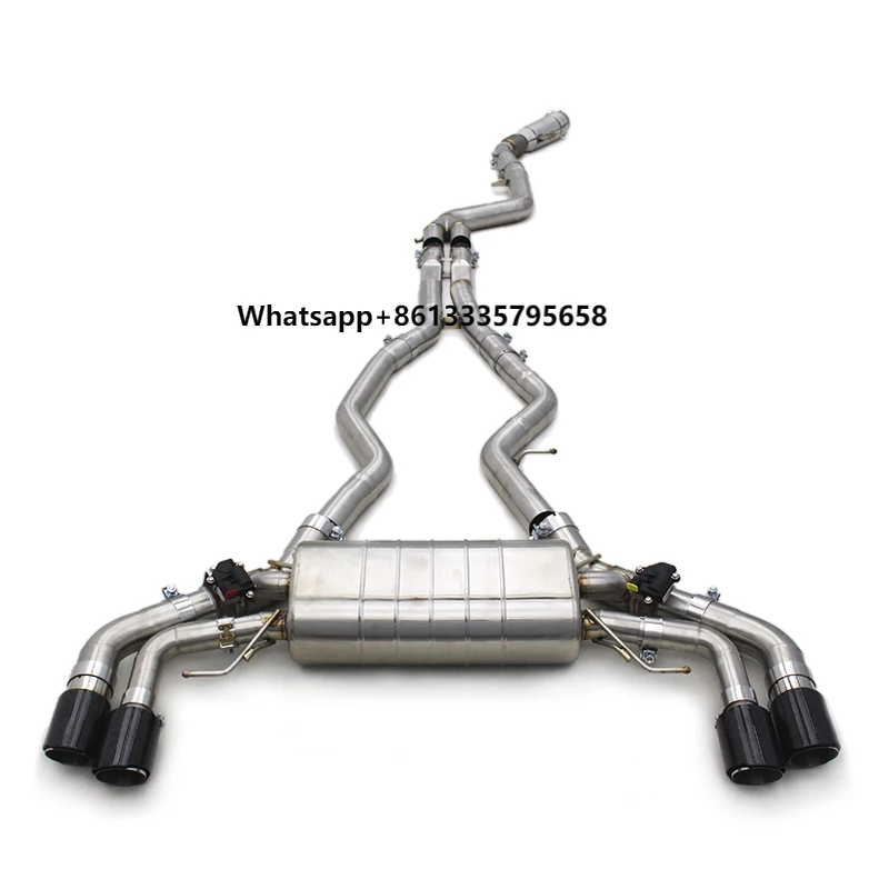 

OEM Catback Exhaust Downpipe for M240i M240 G42 B58 3.0T 2017-2023 Muffler Exhaust Stainless Steel Complete Catback Systems