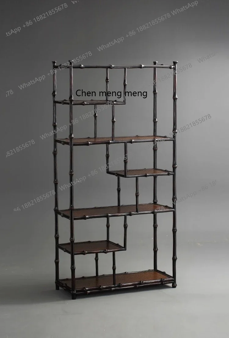 

cc182Wrong grid pure handmade furniture partition tea cabinet tea set storage shelf bookshelf bogu shelf