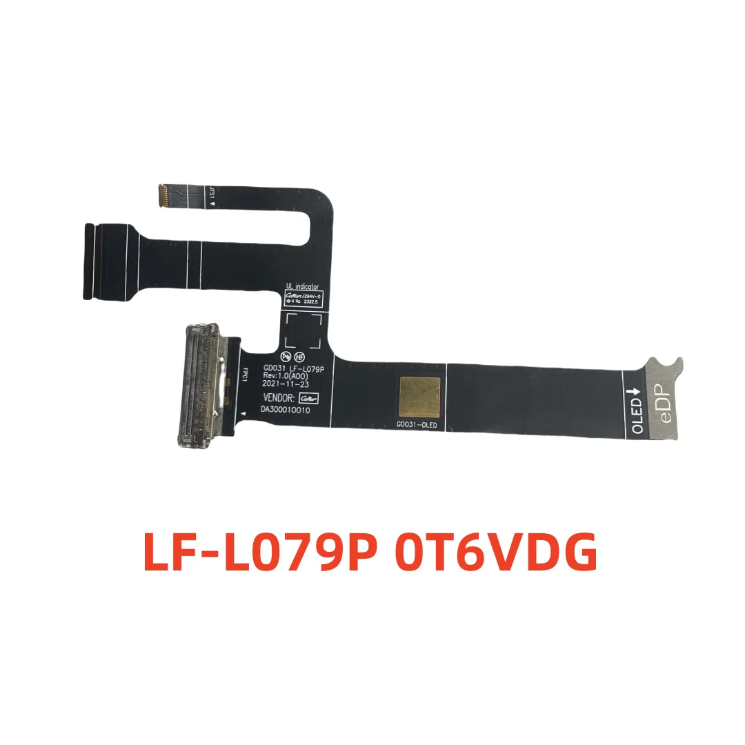 Laptop LCD LVDS Cable For DELL For XPS 13 9320 GDO31 LF-L079P OLED Cable DA30001OO10 40Pin