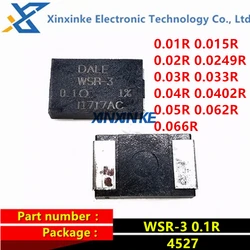 Resistencia de detección de corriente de 3 vatios, WSR-3, 3W, 1%, 0.01Ω, DALE 4527, 75PPM, 0.015R, 0.02R, 0.0249R, 0.03R, 0.033R, 0.0402ohm, 0.05R - SMD