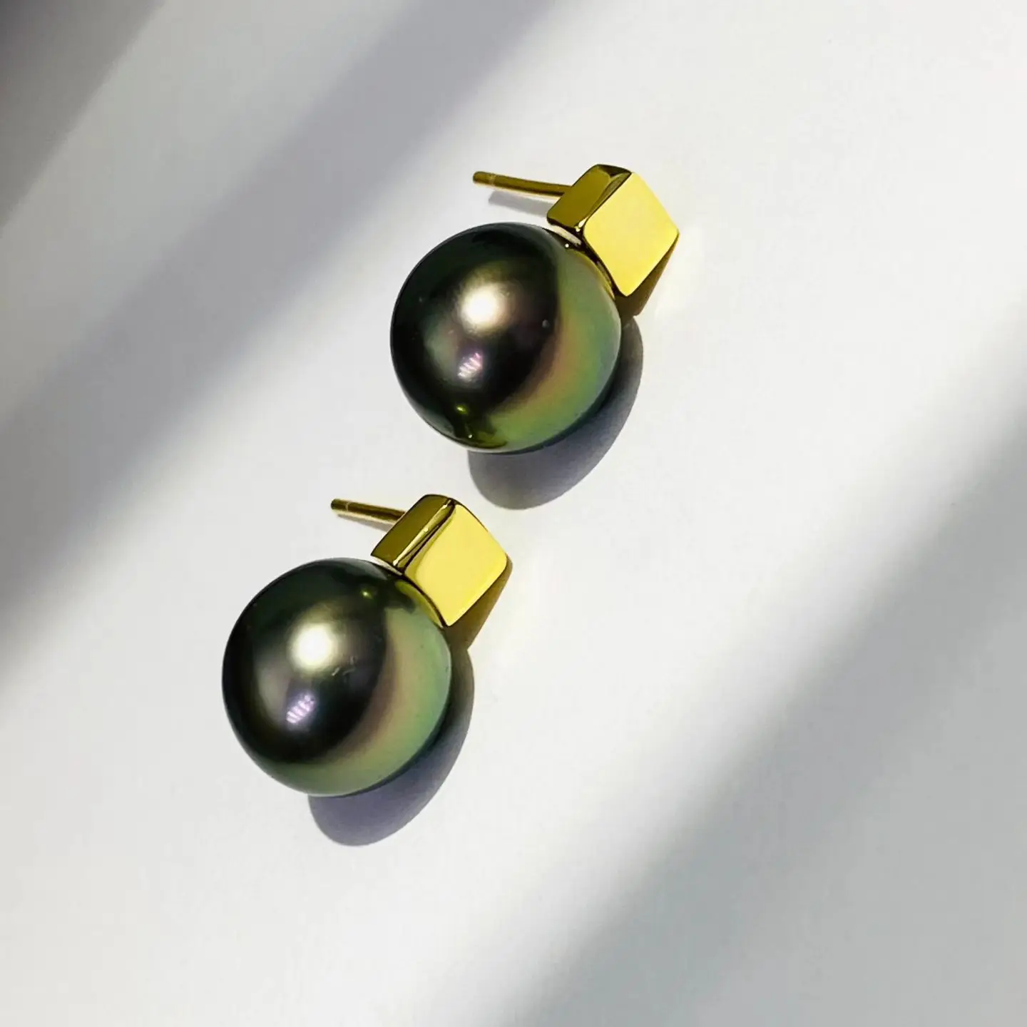 

Wholesale S925 Sterling Silver Earrings Mount Findings Settings Base Mounting Parts Accessory for 9-10mm Pearls 5 pairs/lot