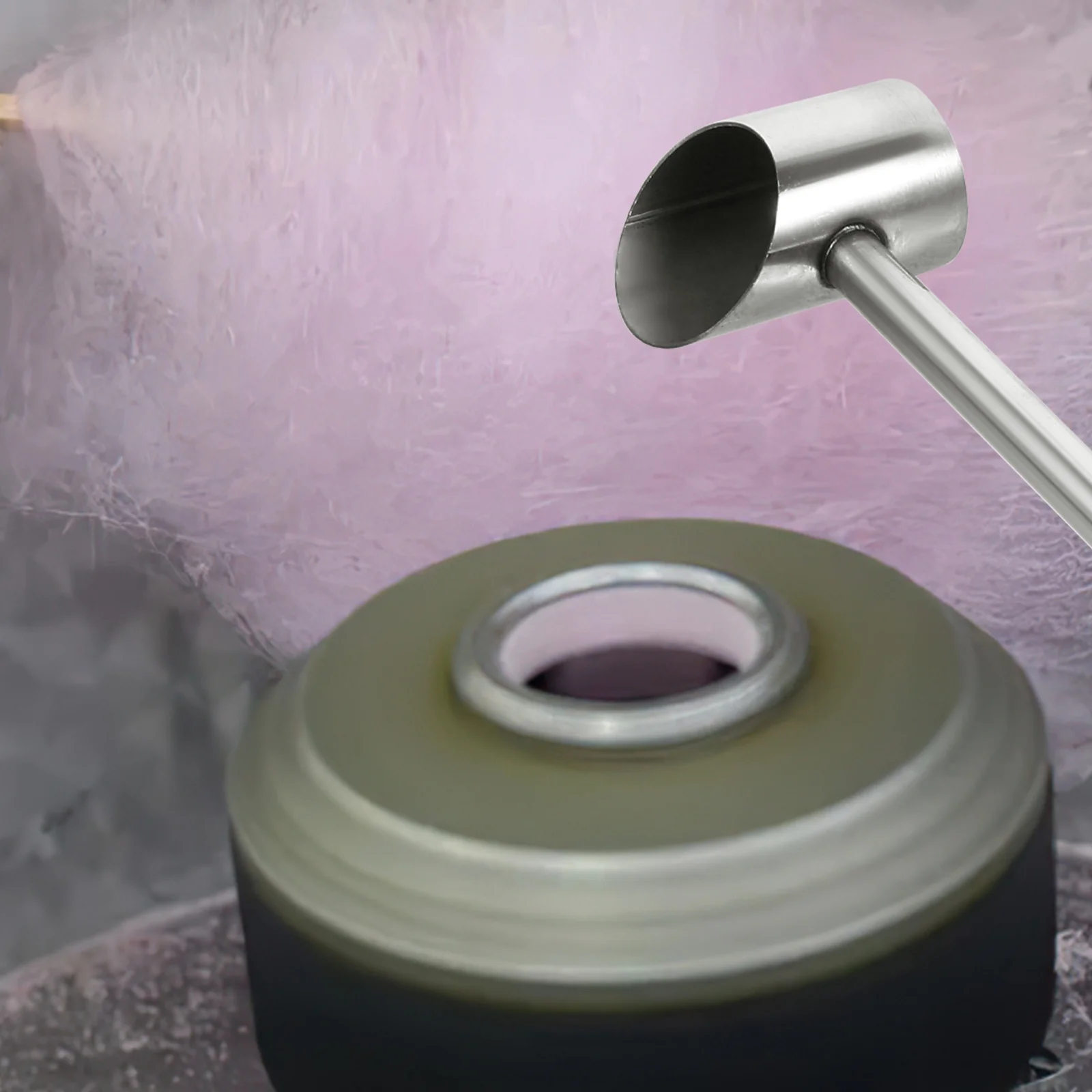 

Marshmallow Scoop Stainless Steel Spoon Durable Ergonomic Handle for Marshmallow Machine and Kitchen Sugar Food Scooper