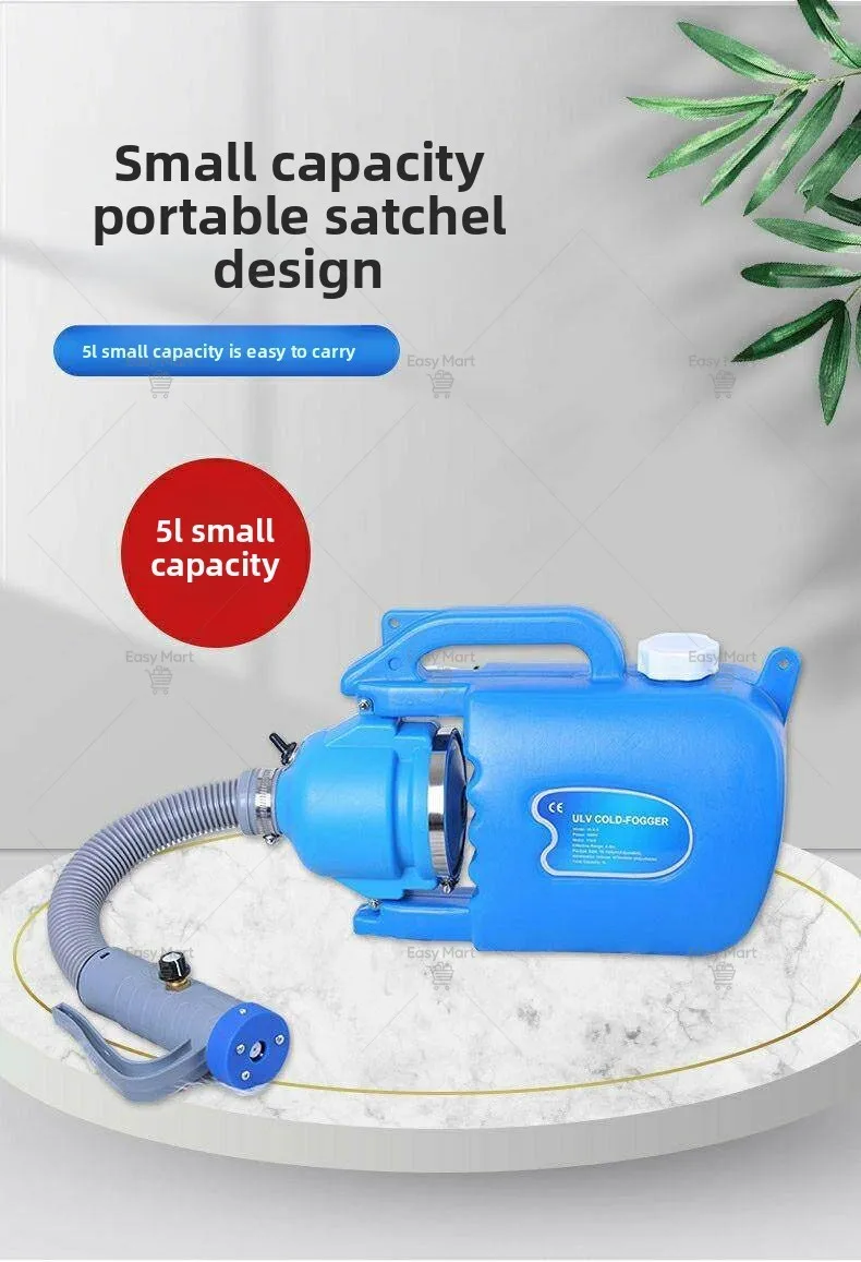 Electric Smart Disinfection Sprayer Machine ULV Cold Fogger For Garden Hospital Home Ultra Low Volume Spraying
