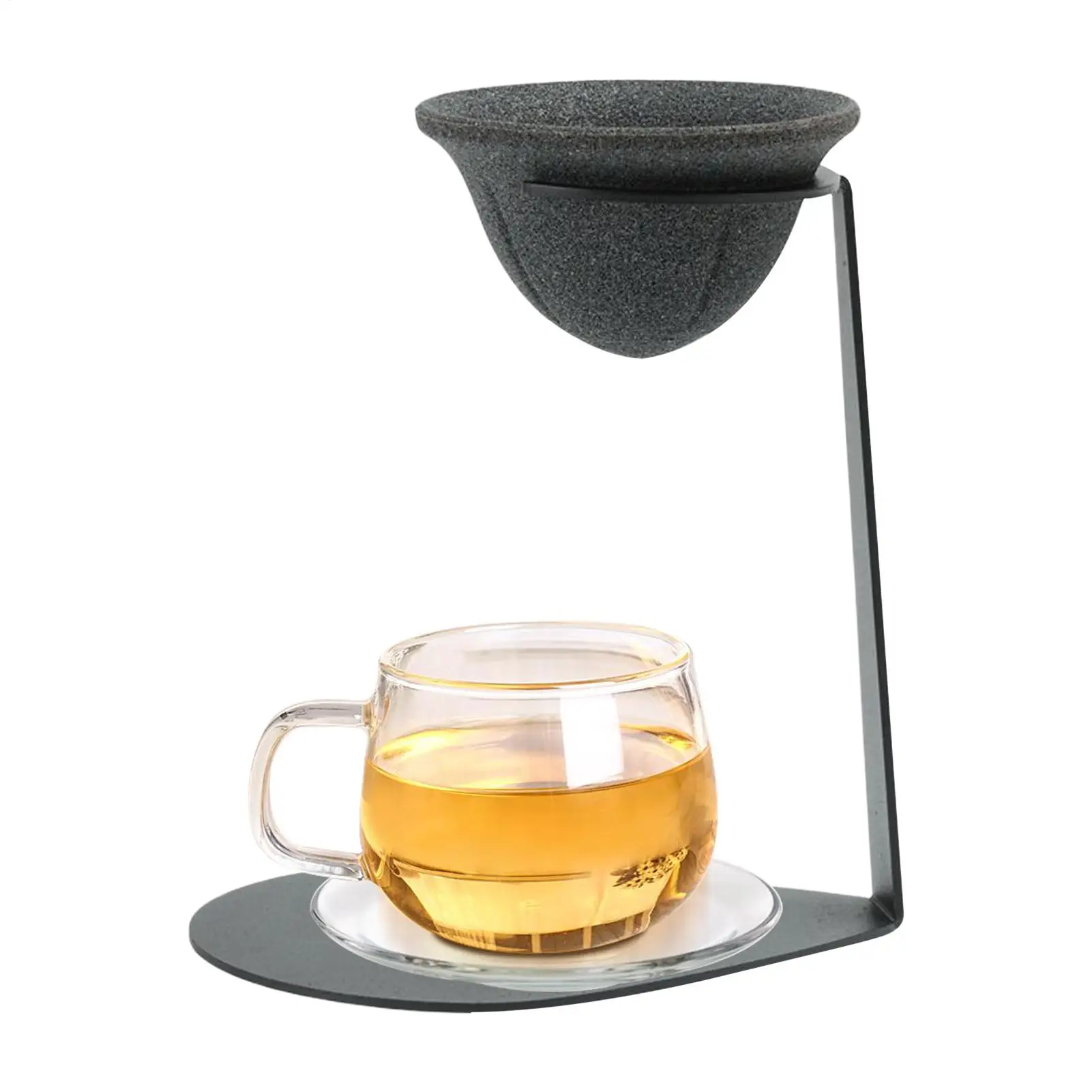 Ceramic Tea Strainer Multifunctional Coffee Filter Cup Microporous Reusable Ceramic Filter for Brewing Tea and Coffee