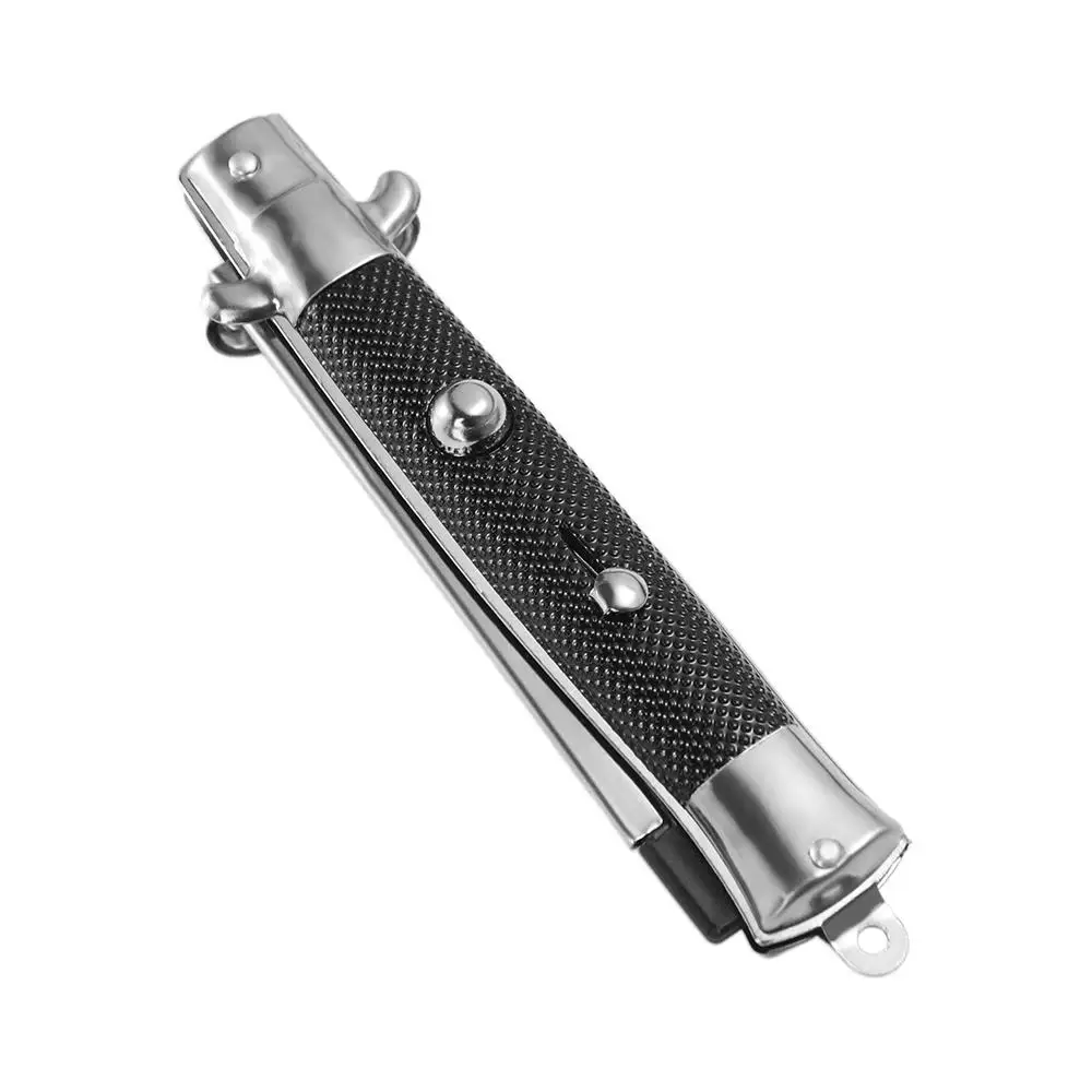 Pet Modelling Press Button Switch For Barbershop Hair Styling  Accessories Pocket Clip Moustaches Comb Folding Spring Comb