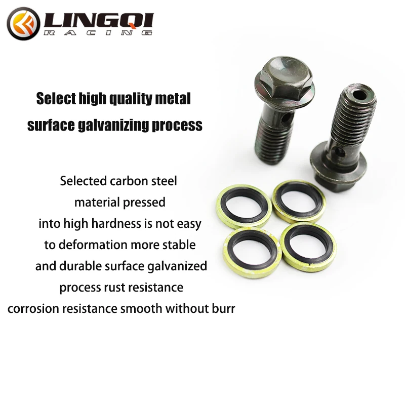 Pit Dirt Bike Motorcycle M8 Oil Seal Nut Drain Plug Sump Bolt Magnetic with Gasket Universal for Motocross Scooter KLX Parts