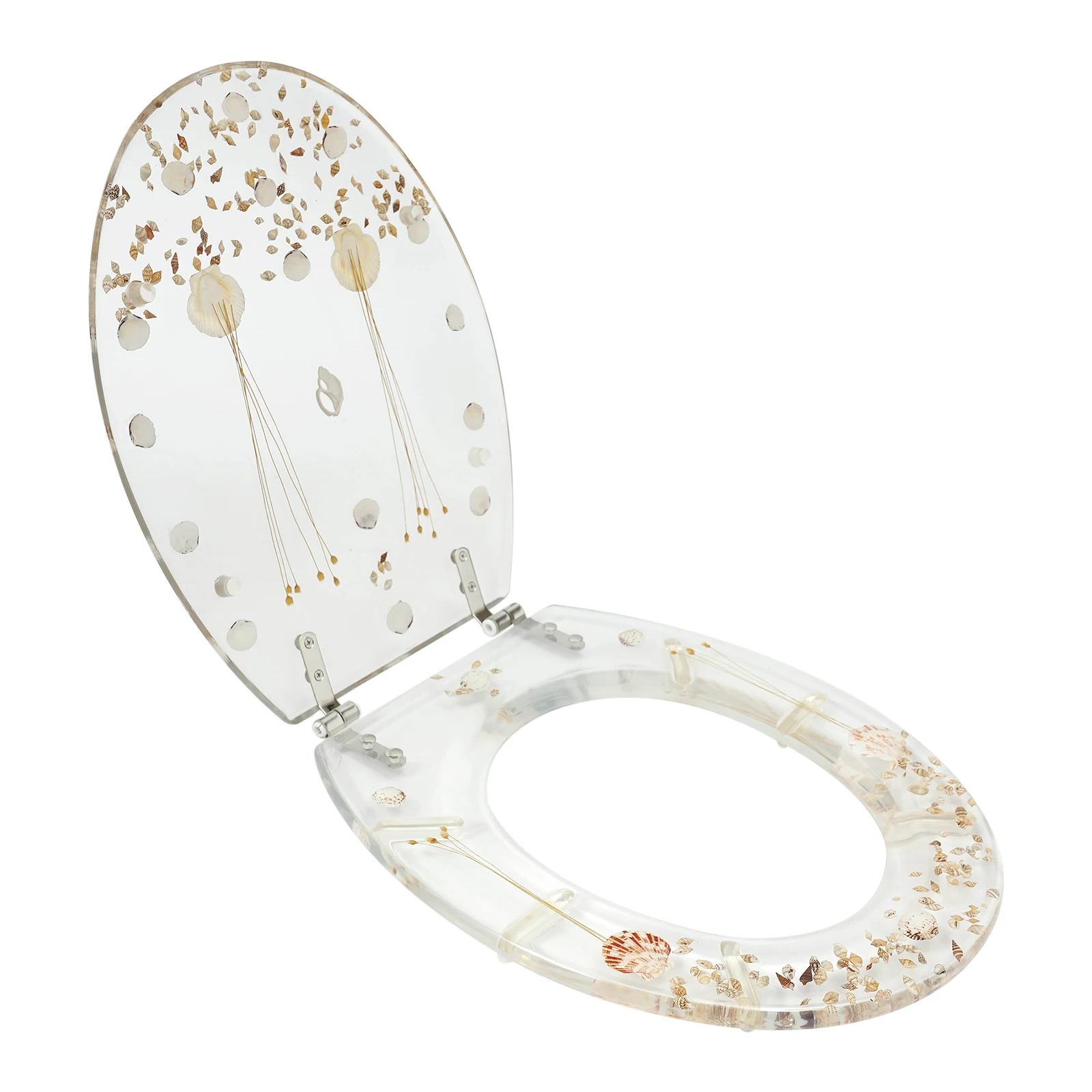 Clear Resin Toilet Seat: Stylish, Durable, and Practical Bathroom Accessory for Modern Homes