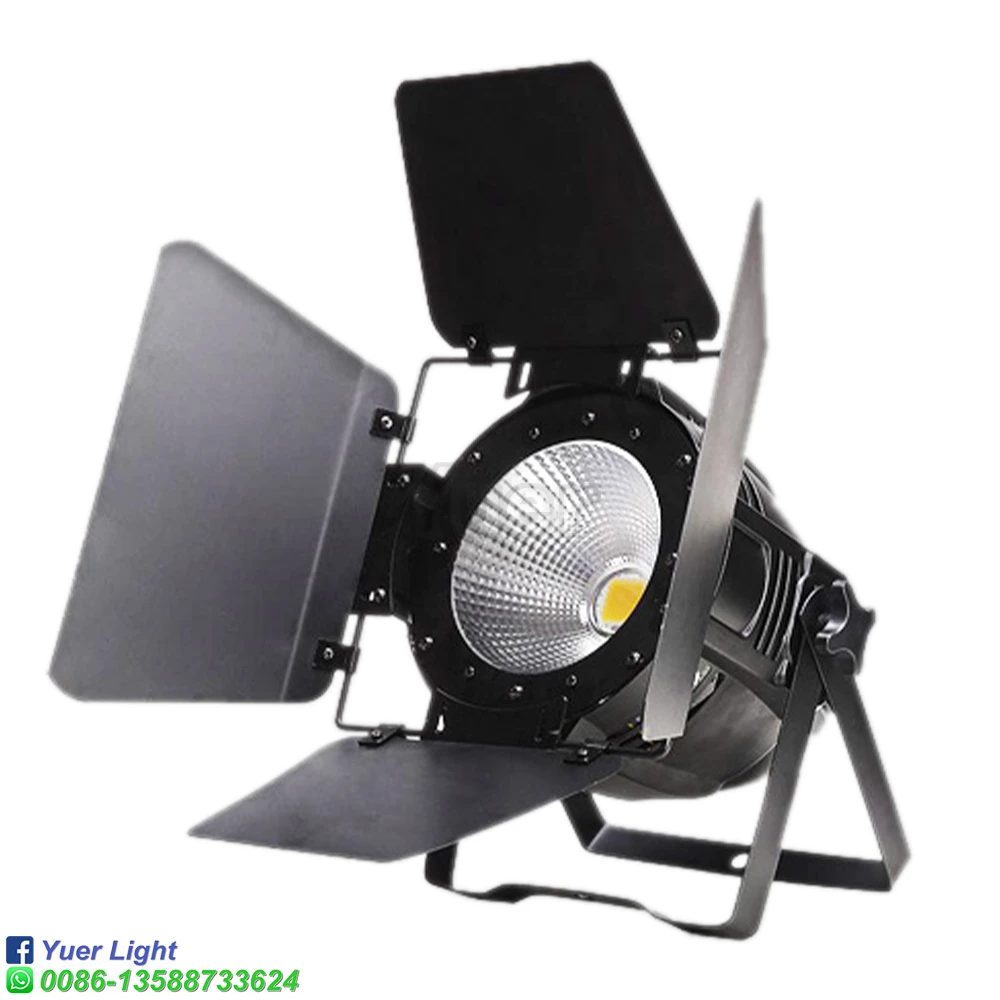 NEW100W Led Cob Blinder Par Can Lights With Bandoor For Family Birthday Party DJ Theater Wedding Stage Lighting