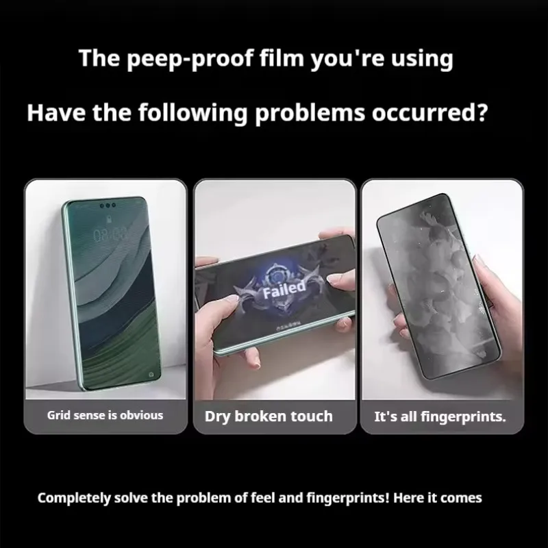 Privacy Screen Protector For Xiaomi 15 Ultra Matte Hydrogel Film For Xiaomi 15Ultra Soft Antipeeping