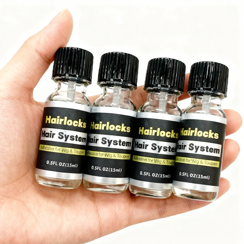 

Strong Hold Wig Glue Waterproof Wig Adhesive Invisible Hair Glue Strong Hold Lace Bonding Glue For Toupee Hairpiece Wholesale