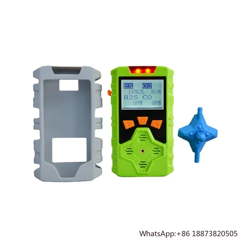 

KP836 PORTABLE multi-in-one gas detector 4in1 up to 5 gases at a time