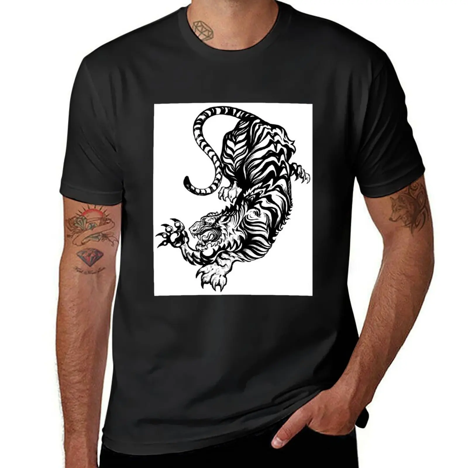 

Tiger T-Shirt plus size tops hippie clothes new edition sublime mens t shirts casual stylish