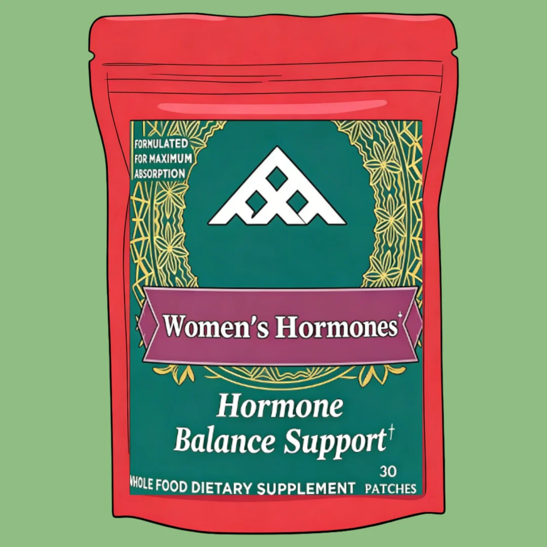 Go With The Flow Hormone Balance For Women - Supports All Hormonal Stages Helps Reduce Stress - 30 Patches