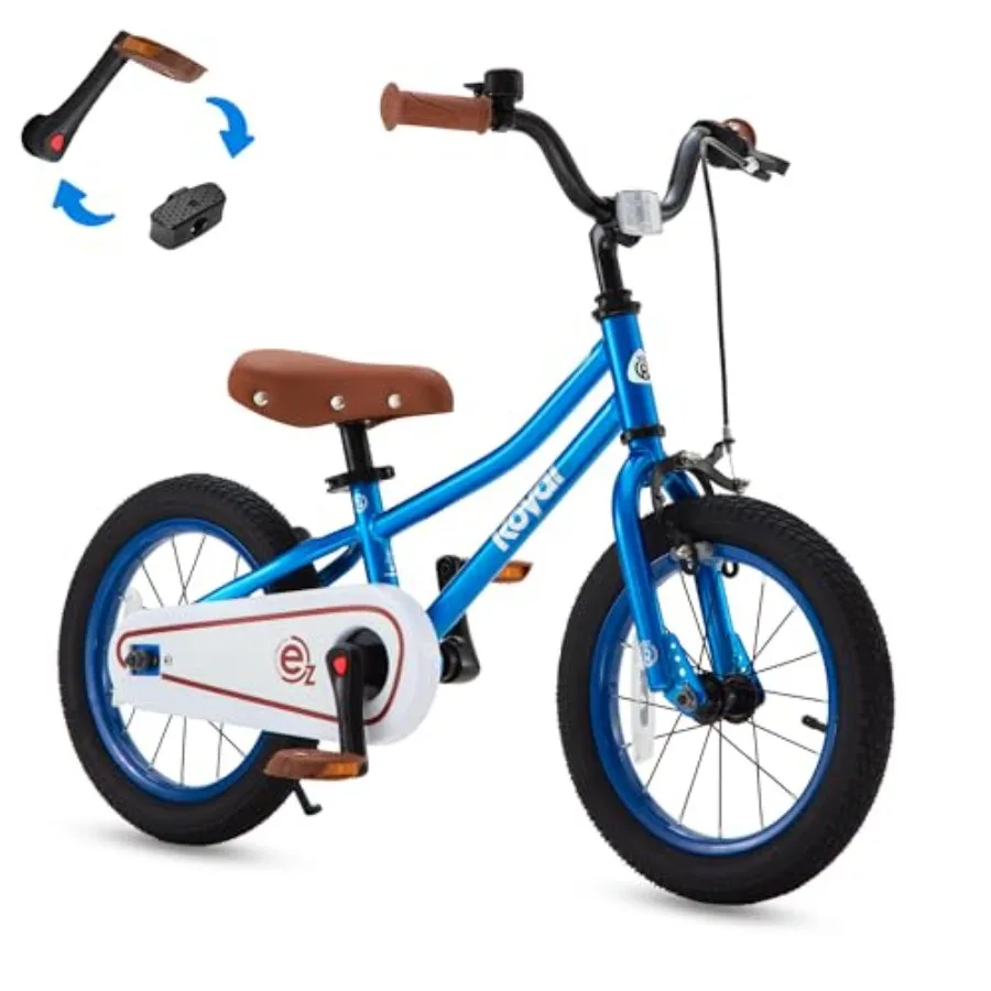 

Велосипед-трансформер Bike Terra EZ Balance (с функцией перехода от беговела к велосипеду) 14, 16, 18 дюймов, для легкого освоения баланса и езды, для мальчиков и девочек 3-9 лет, для начинающих