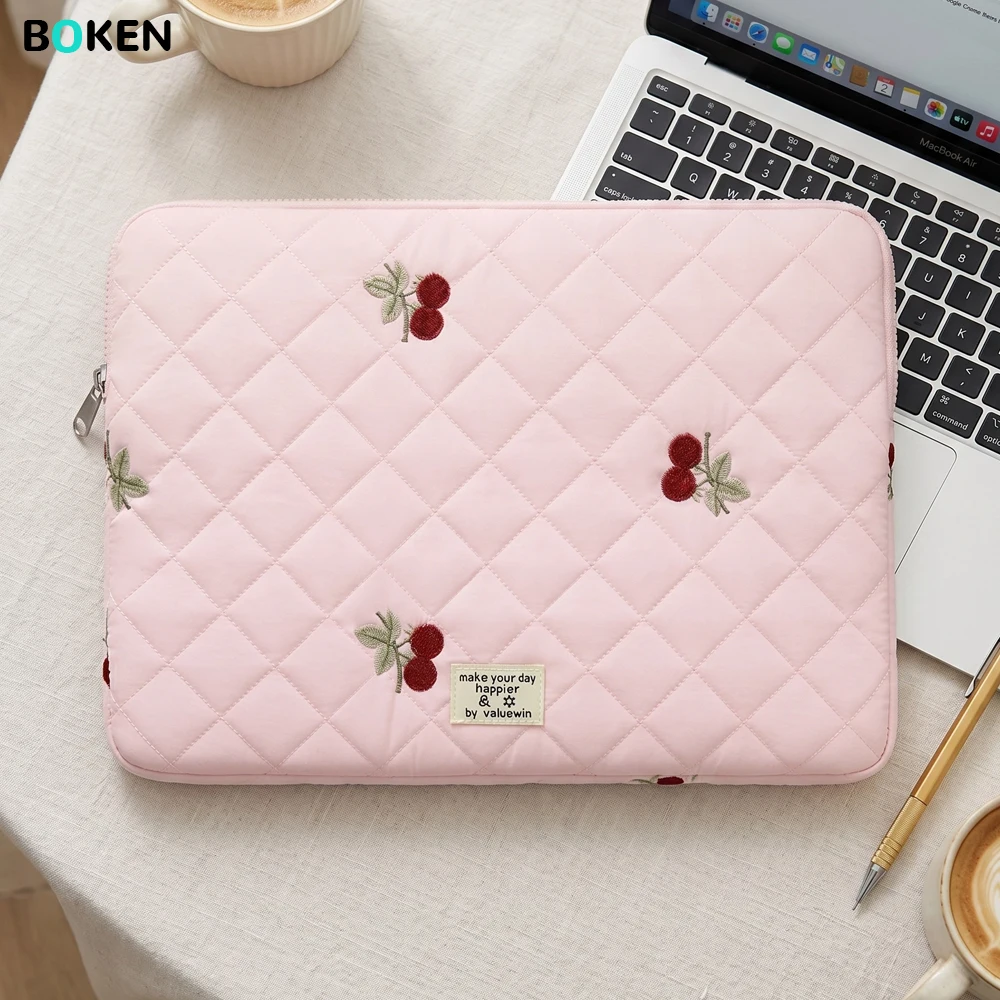Funda Bordada para Laptop, Macbook Air/Pro 14 15.6 16 Pulgadas, para Surface, Xiaomi, Lenovo, Dell, Notebook, Computadora Portátil, para Mujer