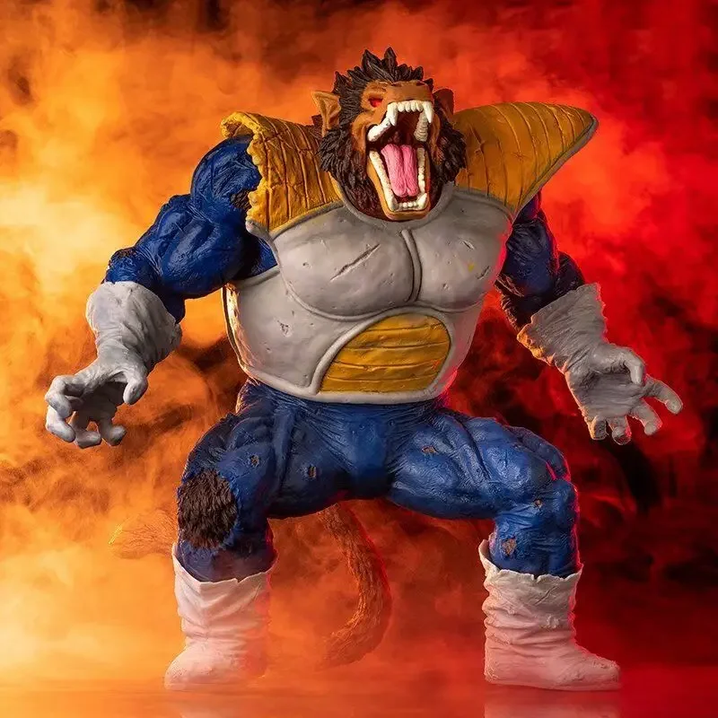 

31cm Dragon Ball Vegeta Great Ape Battle Damage Anime Figure Model Statue Collection Desktop Decoration Ornament Toys Boys Gifts