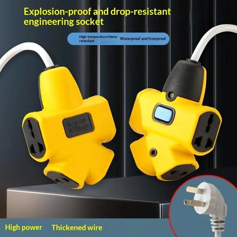 Southeast Asia Wireless Floor Extension Socket High-Power Thick Copper Contacts Explosion-Proof Design