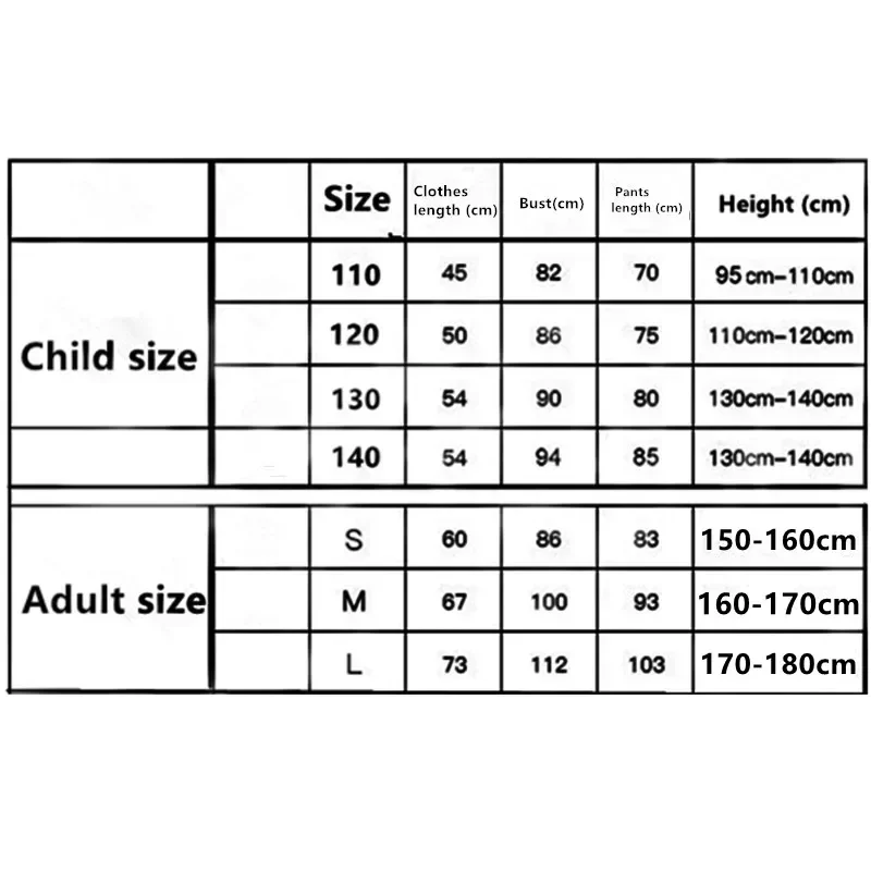 QQ8 8Pc Child Adult Anime Dragon Costume Cartoon Character Printed Goku Suit Kid Hero Halloween Role Play Dress Up Shoe Cove5Lk￥