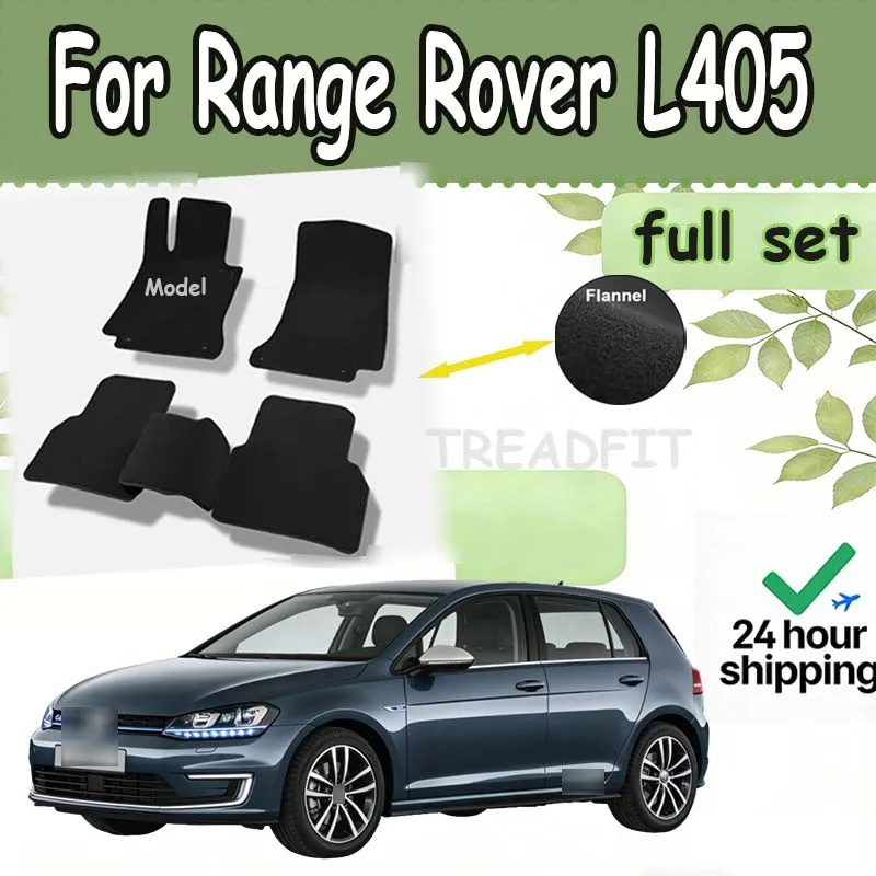 

Velour mats For Range Rover L405 Vogue 4 Seater Long Wheelbase 2013~2017 Carpets Cover Rugs Panel Foot Pads