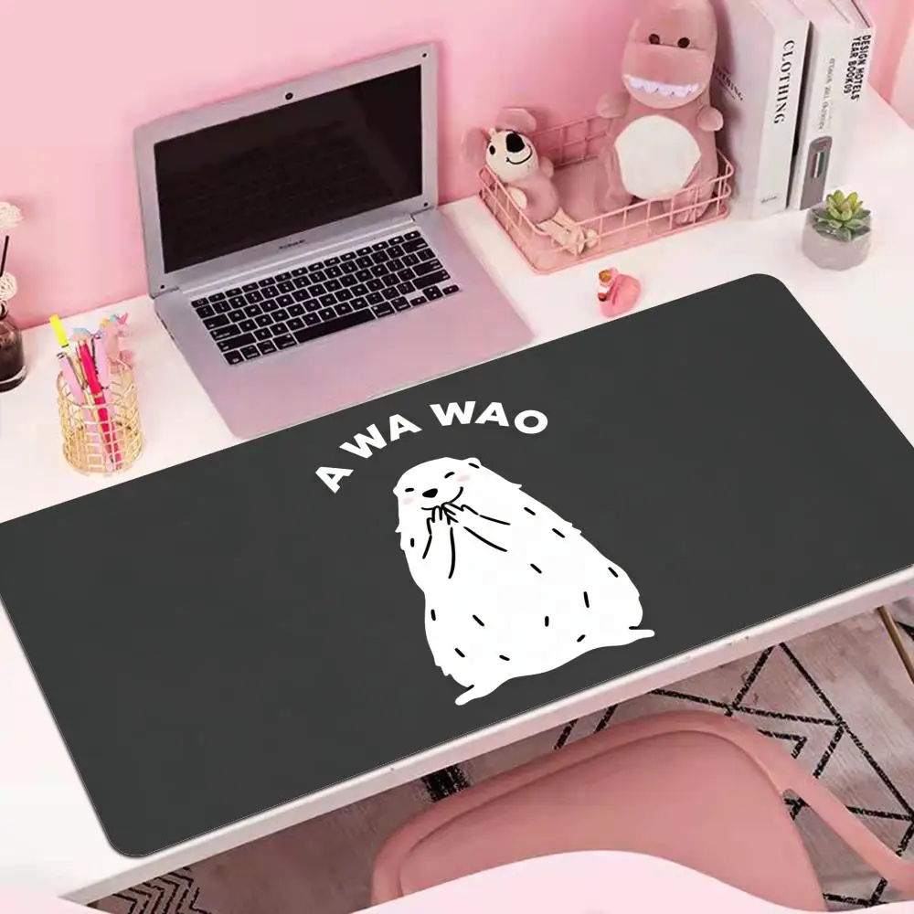 

HYBXAXC Cute Mouse Kawaii large Mouse Pad Desk Mat gaming mats rubber anti-slip Durable pc accessories mouse pads maus pad rug