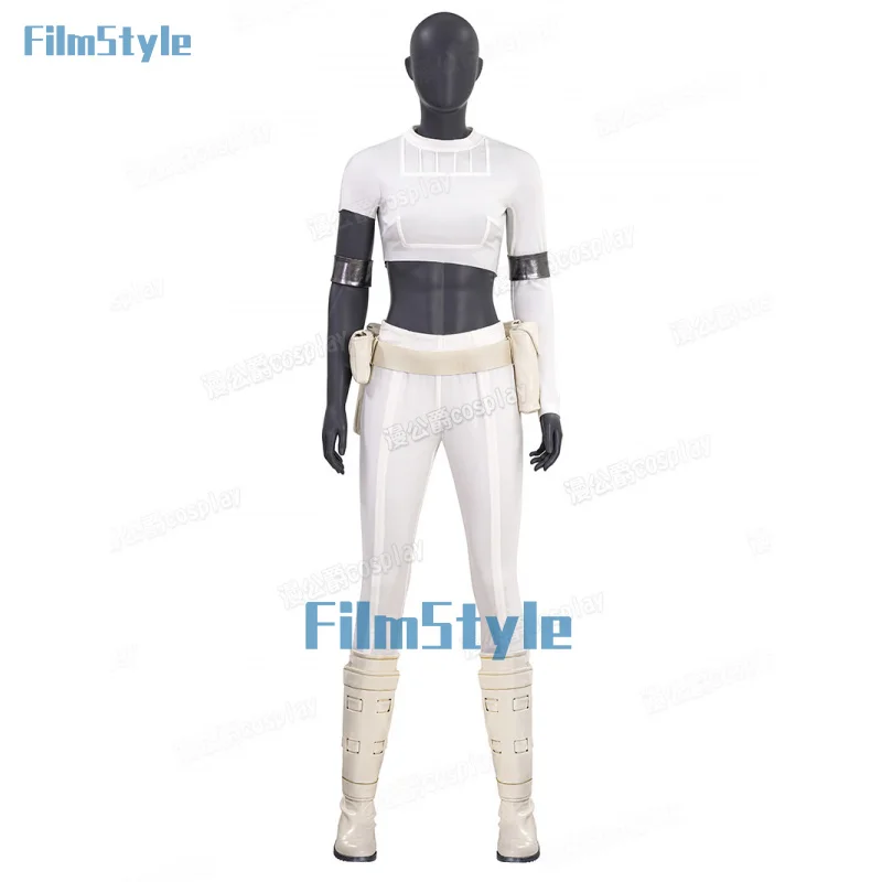 

Movie Episode II - Attack of the Clones Padmé Amidala Cosplay Costume Uniform Halloween Carnival Party Christmas Play Role