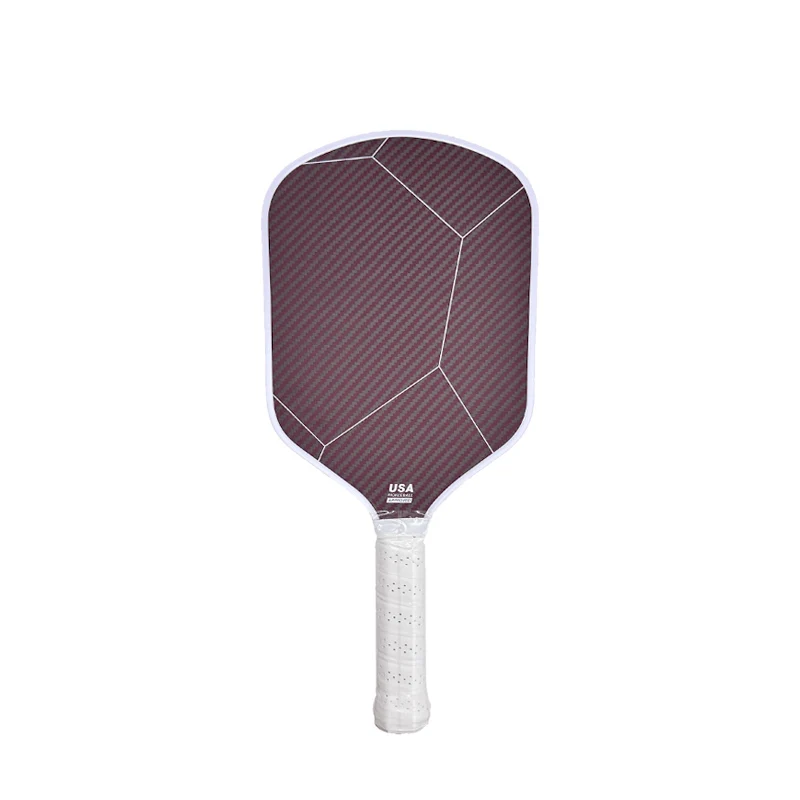 Paleta de Pickleball, paleta de Pickleball de Kevlar termoforméa, núcleo de panal de PP de 16MM con superficie giratoria y de grano alto