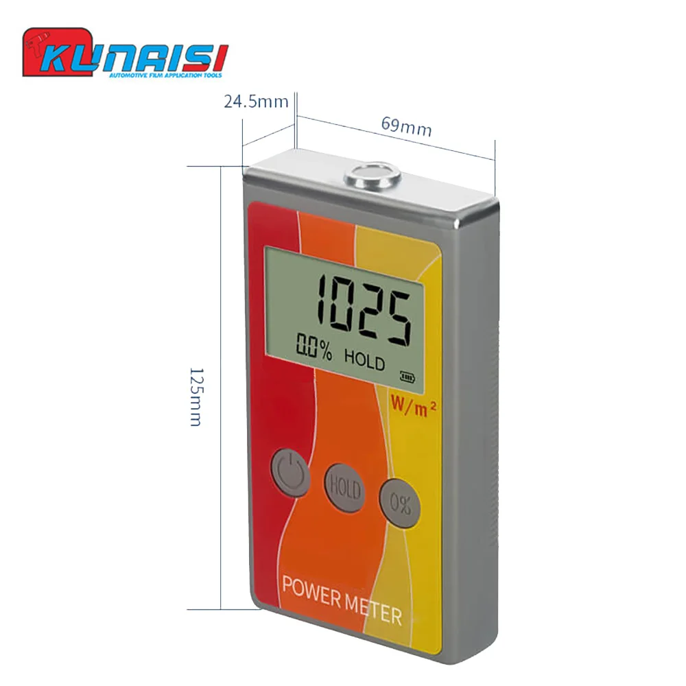 Car Infrared Power Meter Thermal Insulation Tester Portable Car Solar Film Window Glass Tester Vinyl Wrap Tint Accessories