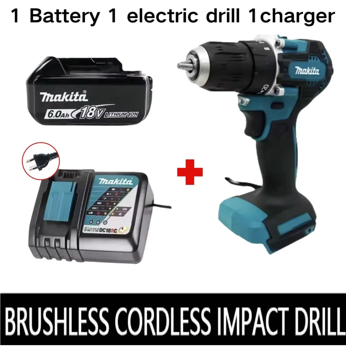 Makita DDF487 Red A…