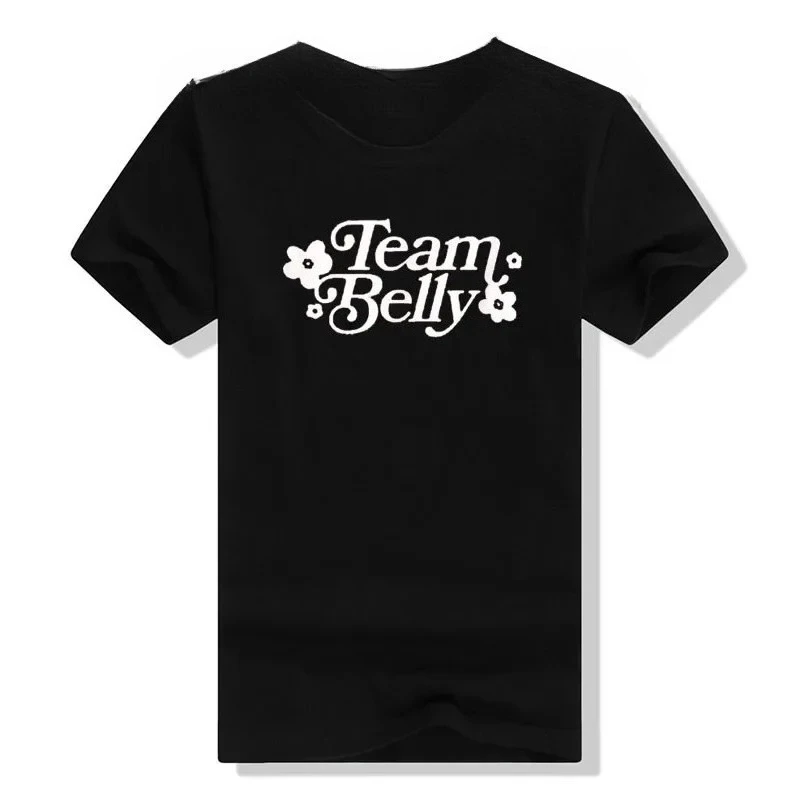 الصيف تحولت ابن عموم الشاطئ المرأة تي شيرت فريق البطن فريق إرميا الأزهار المحملة القمم أبناء باردة التجديف الجرافيك وتتسابق #2